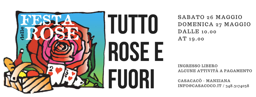 FESTA DELLE ROSE – TUTTO ROSE E FUORI