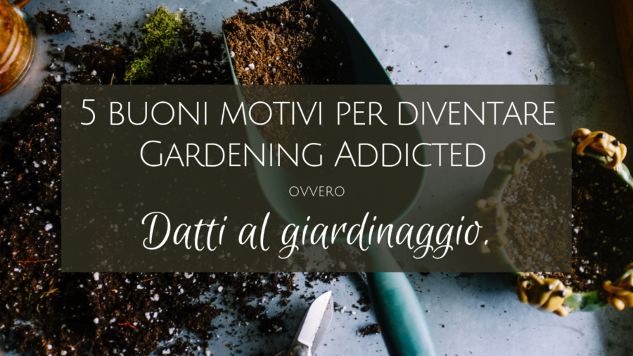 5 BUONI MOTIVI PER DIVENTARE Gardening Addicted